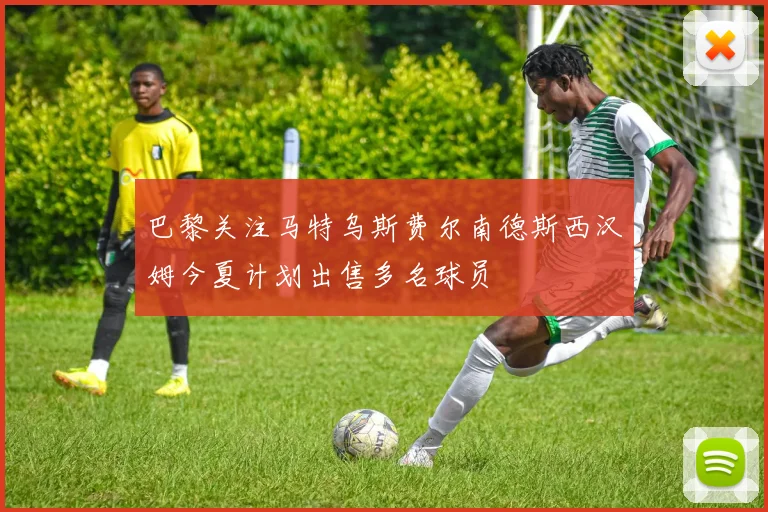 巴黎关注马特乌斯费尔南德斯西汉姆今夏计划出售多名球员